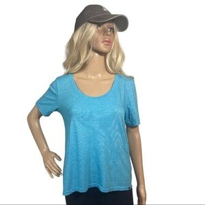 Hurley Heather aqua blue T-shirt